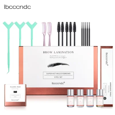 Pro Lash Lift Kit Eyebrow Lamination Kit Keratin DIY Instant Fuller Eyelash & Brow Lifting Kit Eyebrow Perm Lotion for Home Use