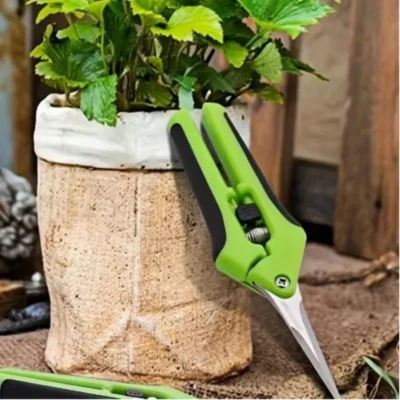 6.5" Stainless Steel Pruning Shears — Hand Pruner Garden Scissors for Plant Trimming | Novelys